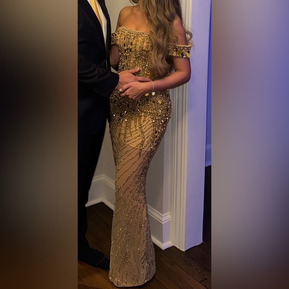 Walone gold dress